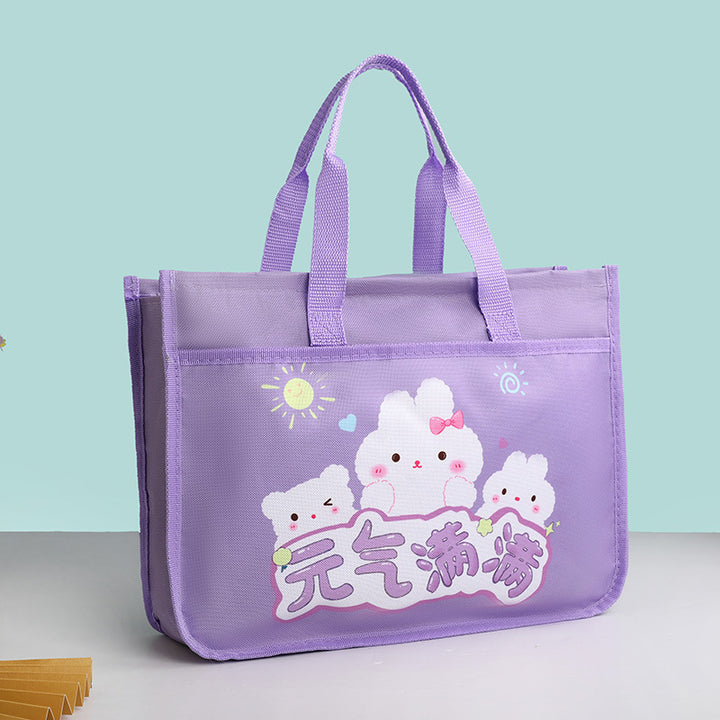 Kids Cute Bunny Print Lunch Bag Stornfield