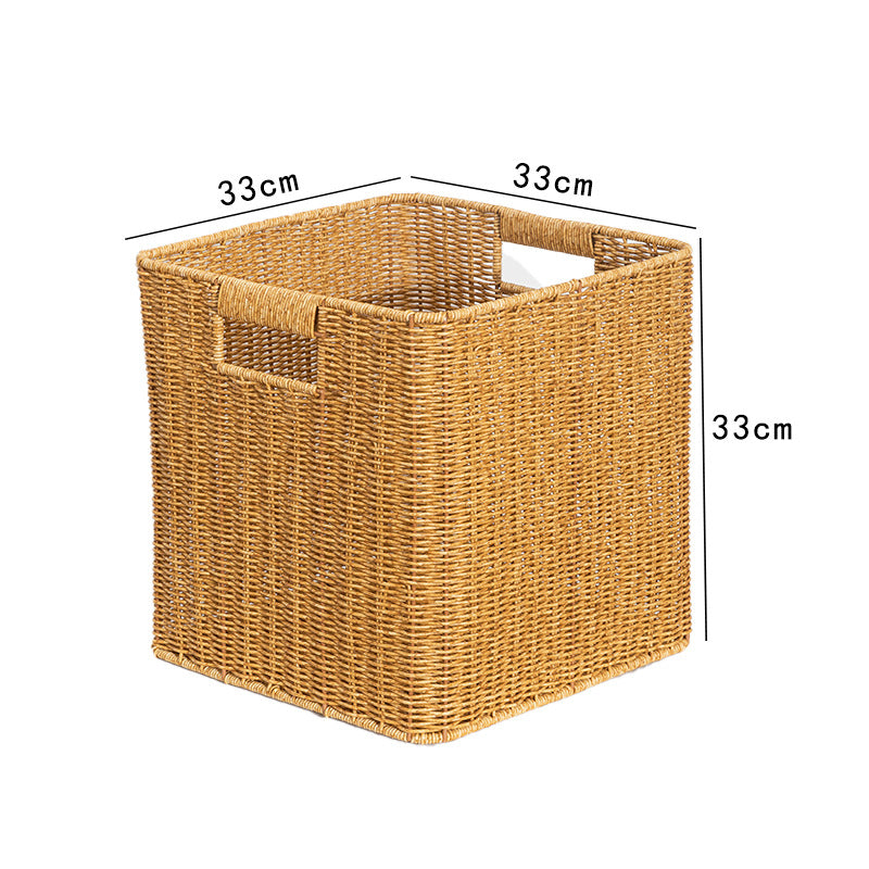 Rectangular Woven Storage Basket Stornfield