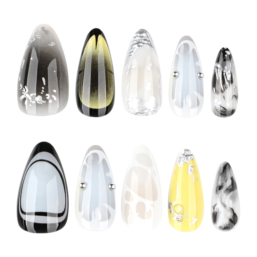 Artistic nail art with sophisticated accents Stornfield