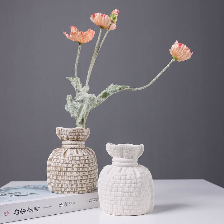 Textured Ceramic Vase