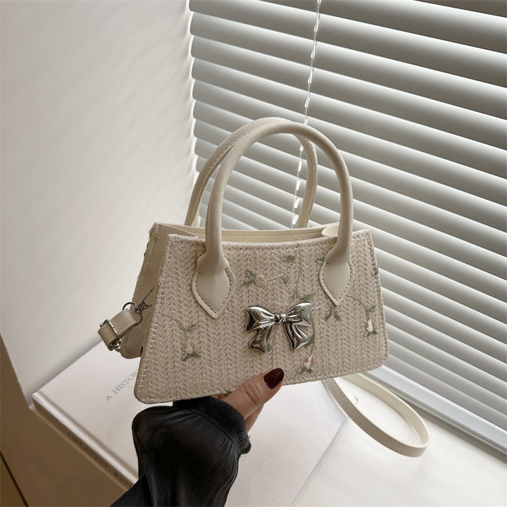 Elegant Embroidered Mini Handbag