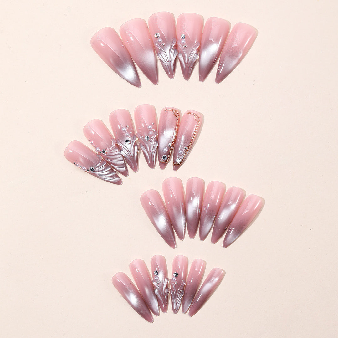 Elegant Sculpted Nail Art Extensions Stornfield