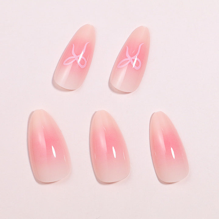 Artistic Ombre Press-On Nails Set Stornfield