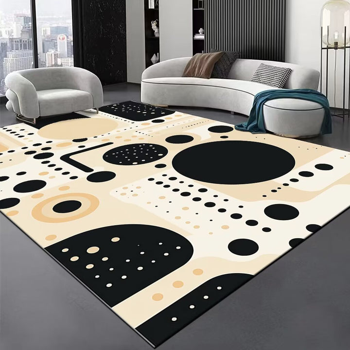 Abstract Swirl Area Rug Stornfield