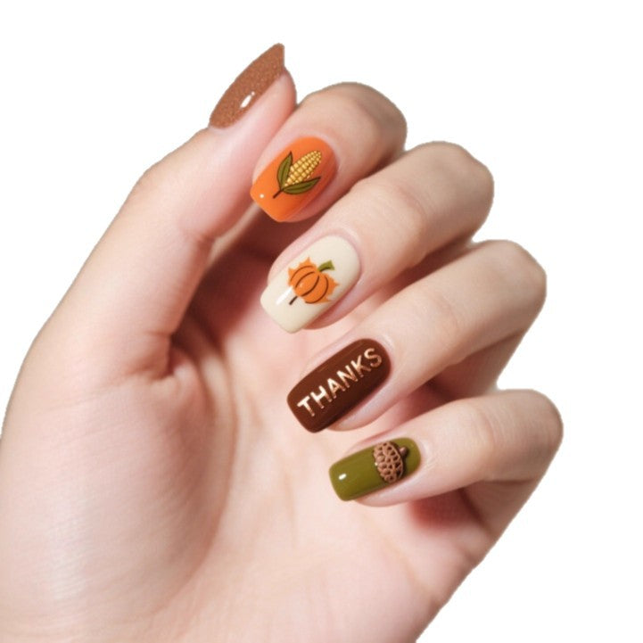 Themed Autumn Nail Art Set Stornfield