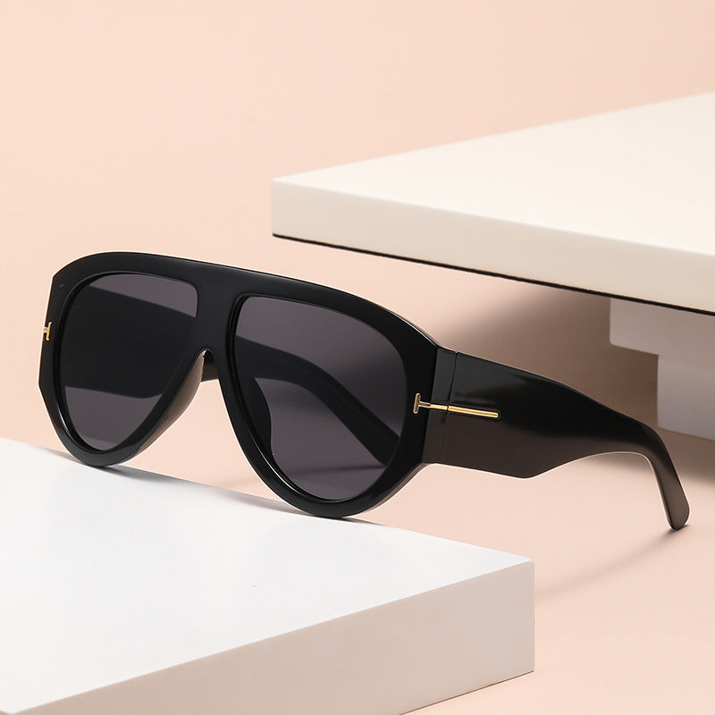 Stornfield Oversized UV400 Aviator Sunglasses