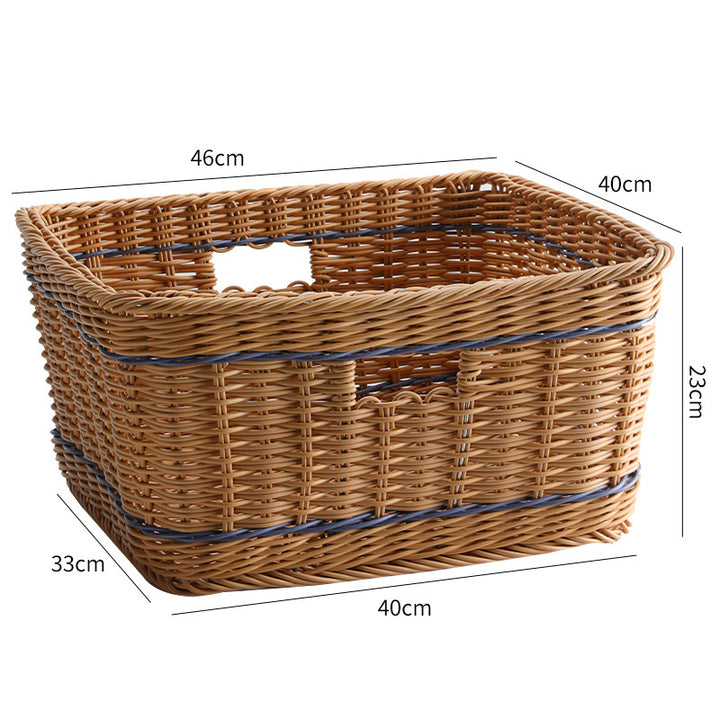 Unisex Practical Storage Basket with Ergonomic Handles Stornfield