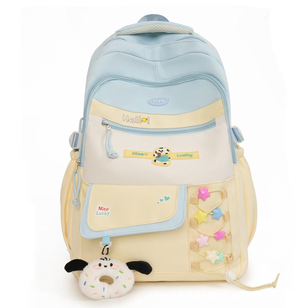 Playful Character Design School Backpack Stornfield
