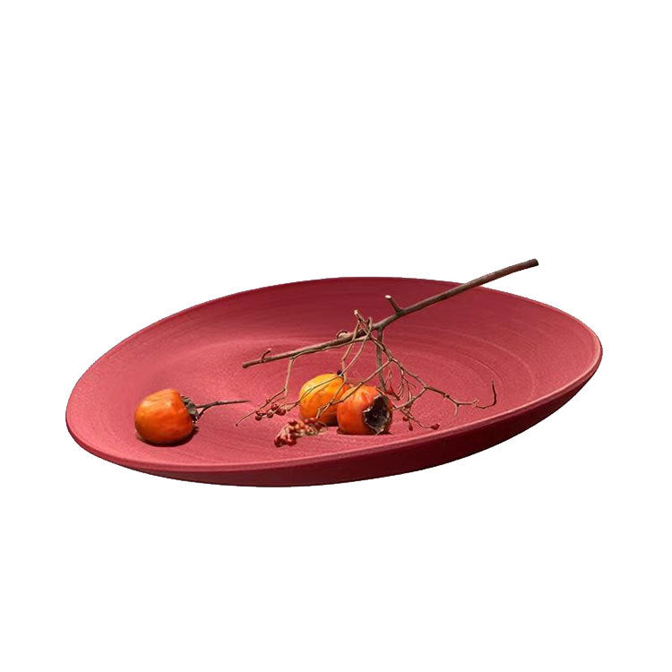 Elegant Curved Serving Plate