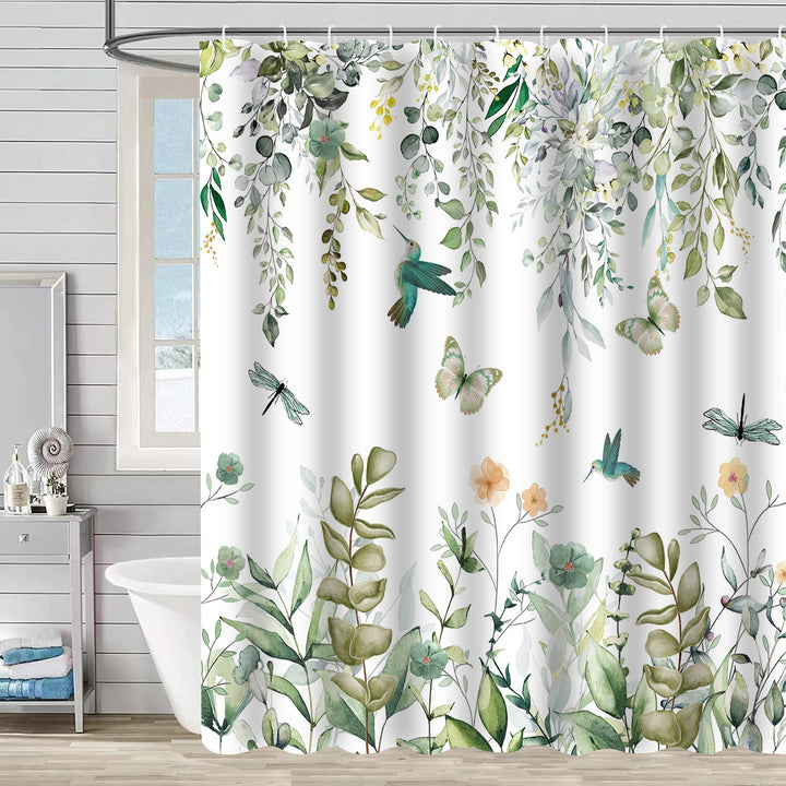 Nature-Inspired Shower Curtain Stornfield
