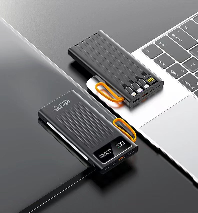 Portable power bank with LCD display and fast charging function Stornfield