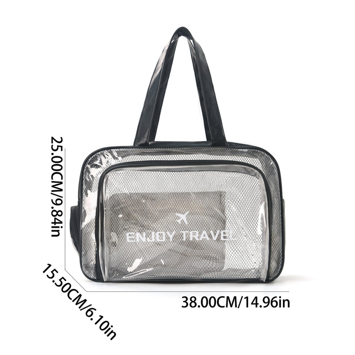 Transparent Travel Bag with Versatile Compartments Stornfield