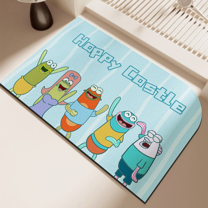 Fun-Themed Bath Mat