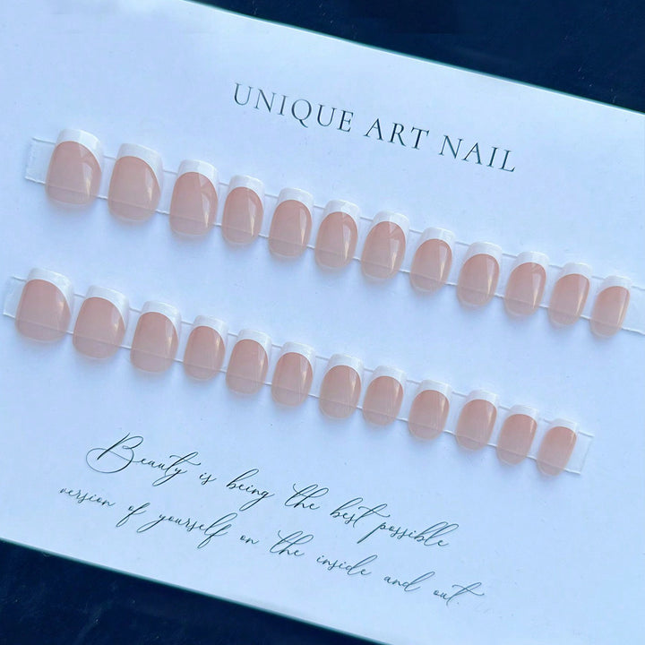 French Tip Acrylic Nail Set Stornfield