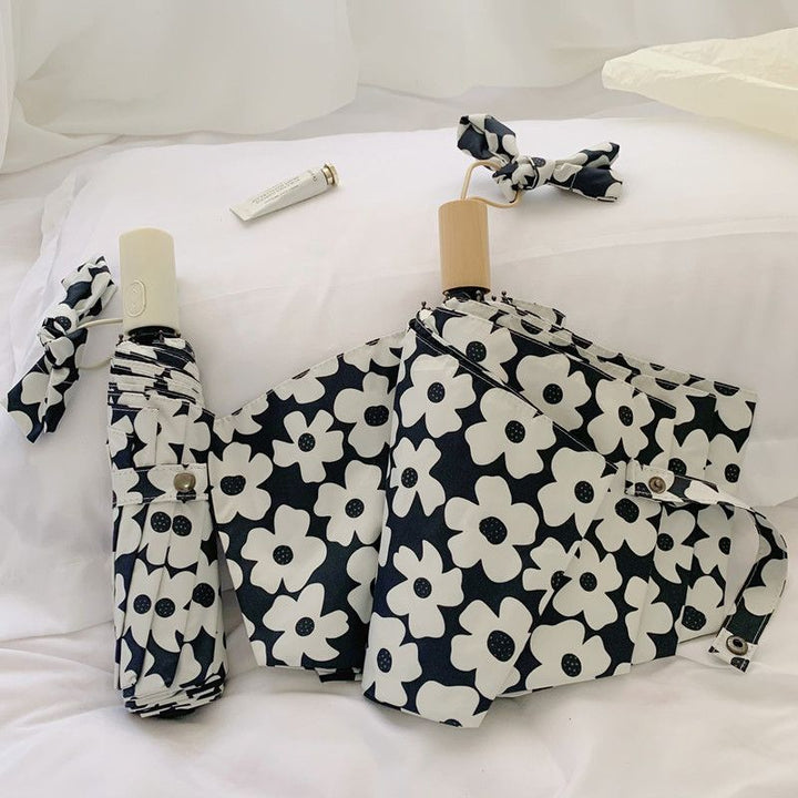Women's Foldable Umbrella with Durable Fabric Surface Stornfield