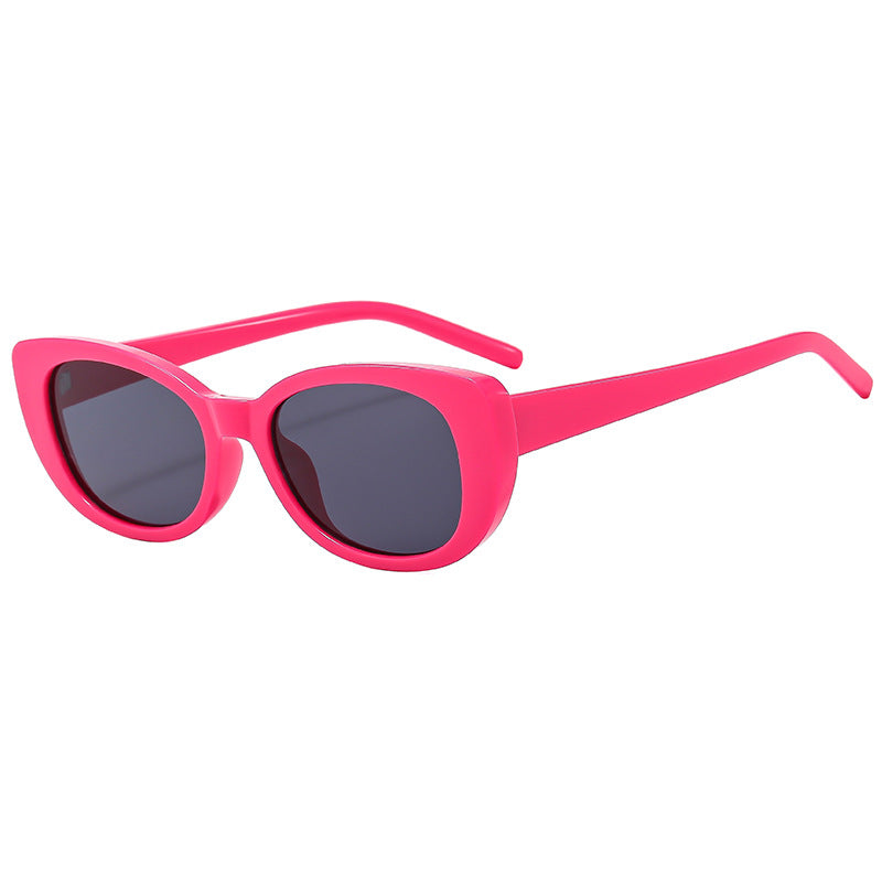Women's Cat-Eye Sunglasses with High-Gloss Plastic Frame Stornfield