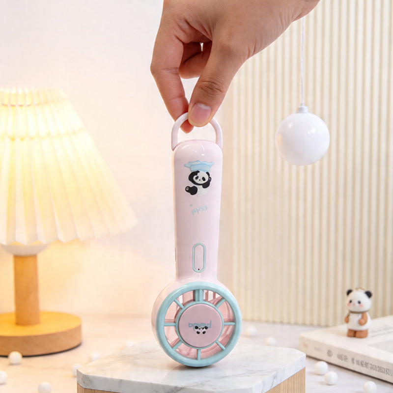 Women's handheld fan with integrated LED lighting Stornfield