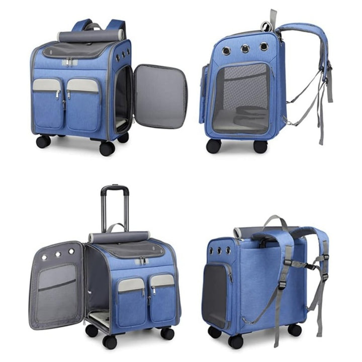 Multifunctional Rolling Travel Bag with Compartments Stornfield
