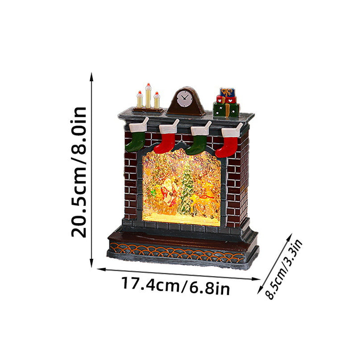 Decorative fireplace figure Stornfield