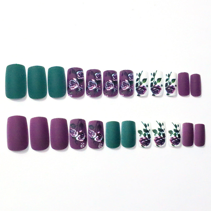 Floral Acrylic Nail Art Enhancements Stornfield 1789915912