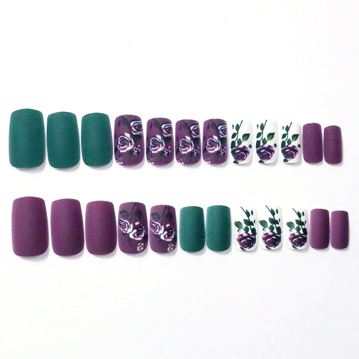 Floral Acrylic Nail Art Enhancements Stornfield 1789915912