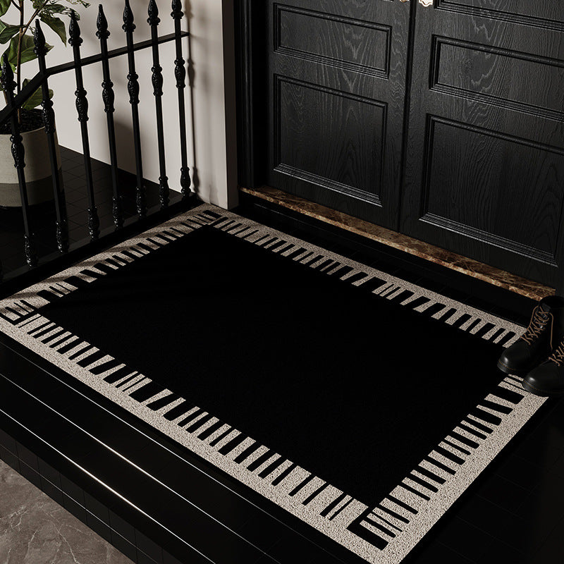 Floral Design Decorative Entrance Mat