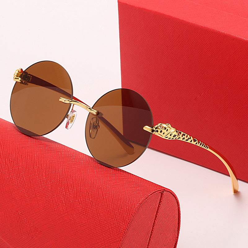 Women’s round sunglasses with luxurious accents and protective UV protection Stornfield