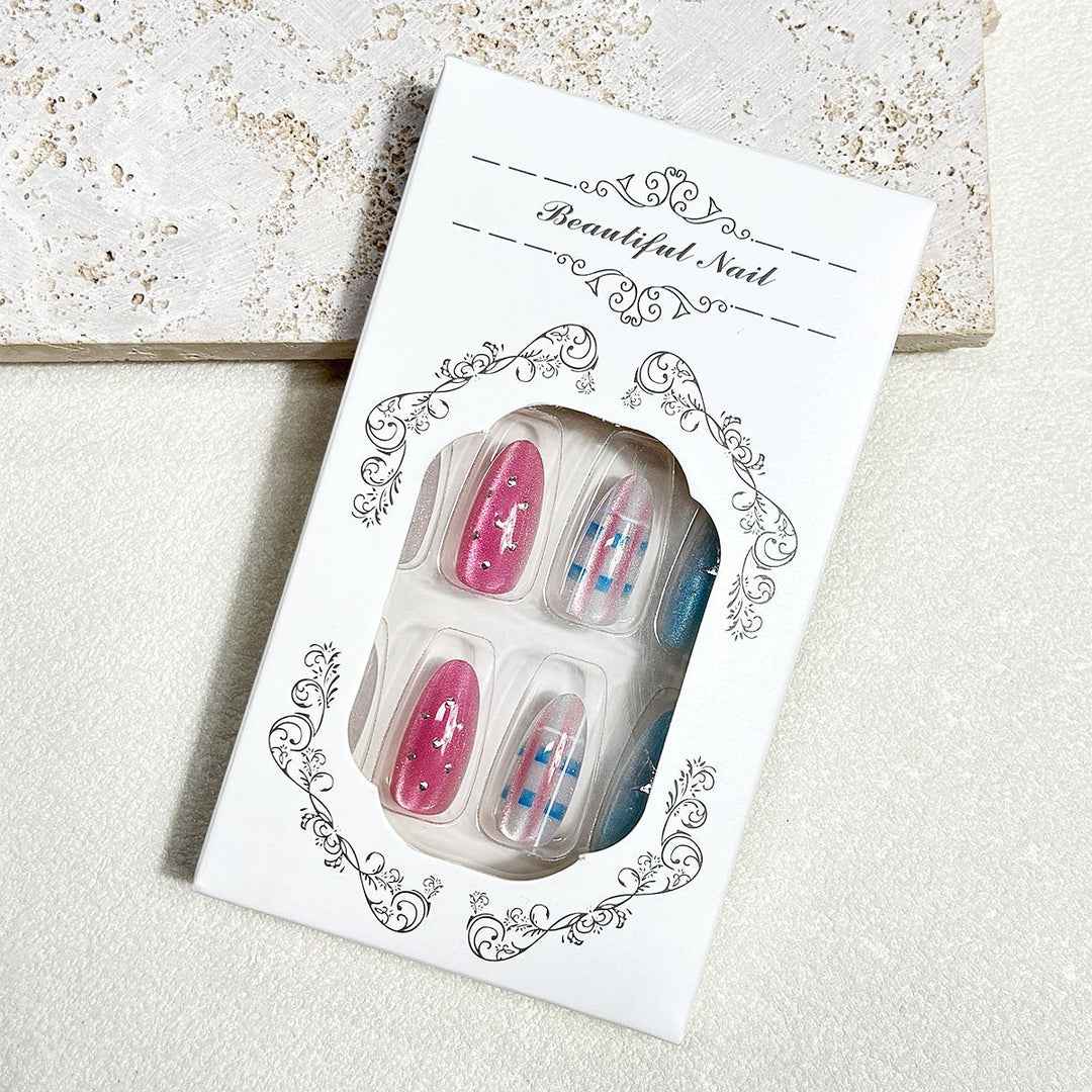 Starry Themed Press-On Nail Set Stornfield