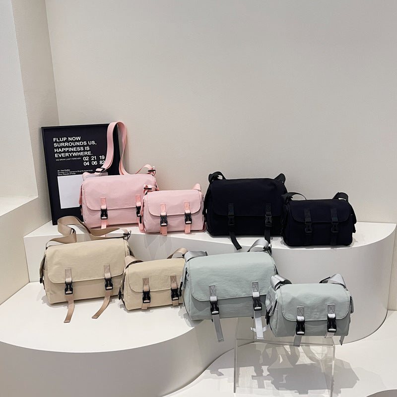Modular shoulder bag with unique fastening system Stornfield