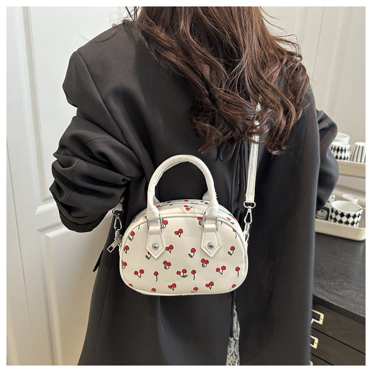 Playful Cherry Print Handbag Stornfield