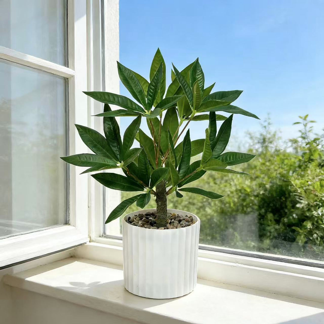 Lifelike Artificial Fig Tree for Home Decor Display