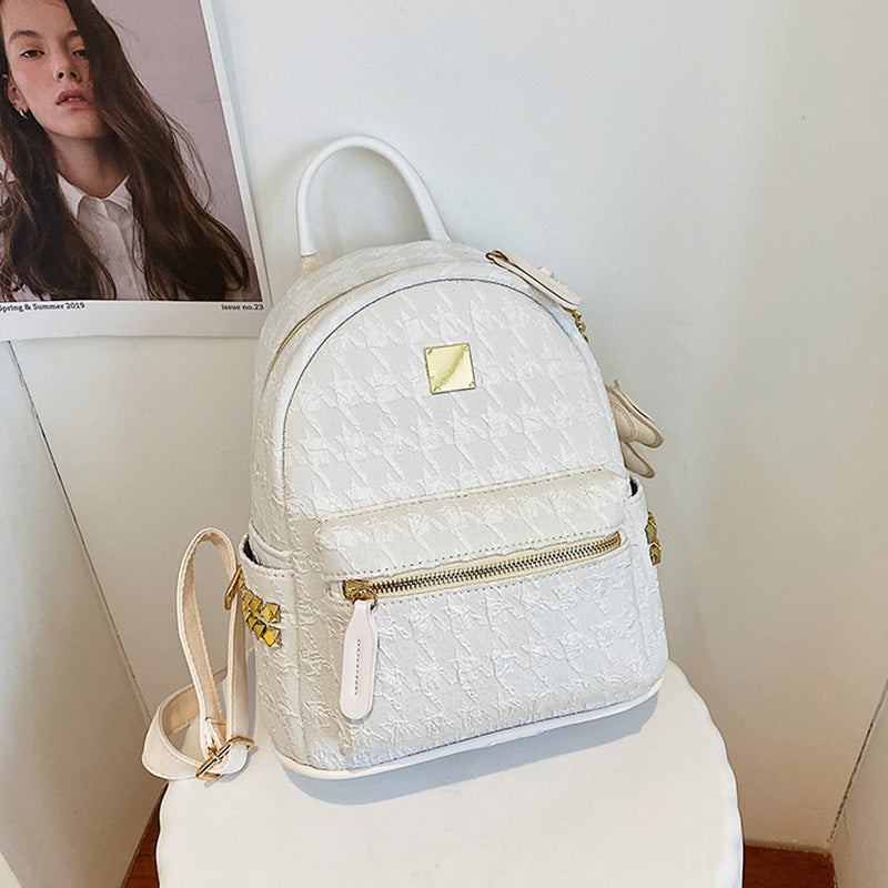 Textured Mini Backpack Stornfield