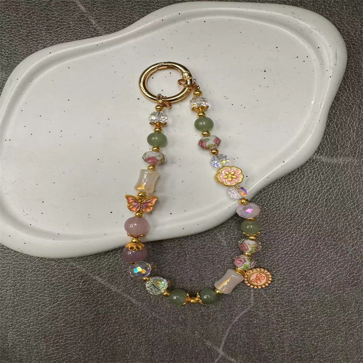 Decorative Beaded Charm Keychain Stornfield 1790135355
