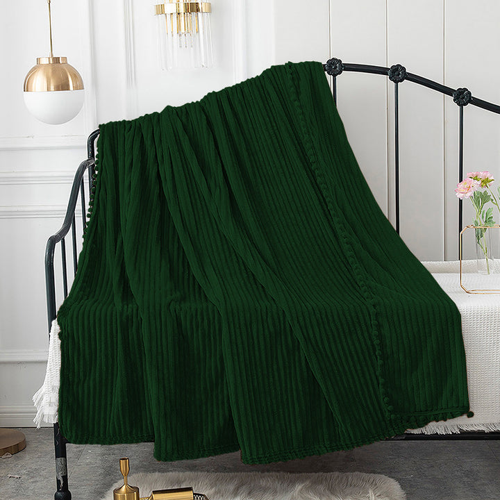 Women high-quality plush throw Stornfield