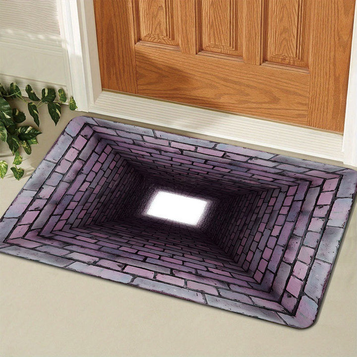 Artistic 3D Visual Welcome Mat
