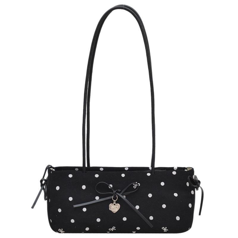 Playful Polka Dot Crossbody Bag