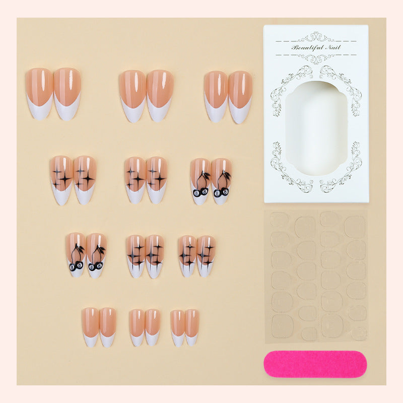 Artistic Press-On Nail Collection with Unique Pattern Designs Stornfield