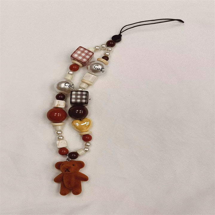 Decorative Beaded Phone Charm Stornfield 1790135442