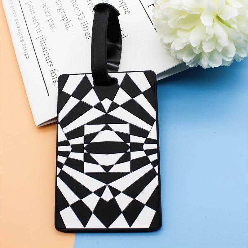 Unisex Geometric Pattern Luggage Tag Stornfield