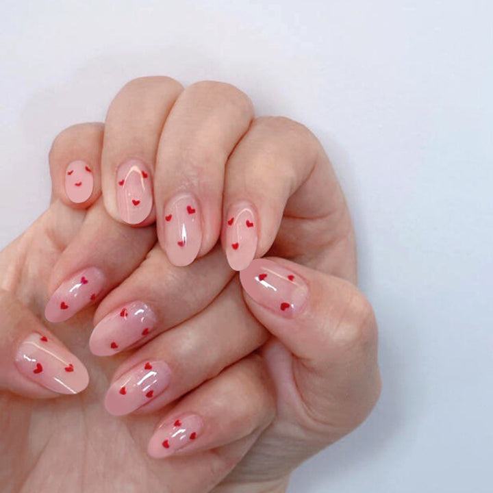 Heart-Design Press-On Nails Stornfield