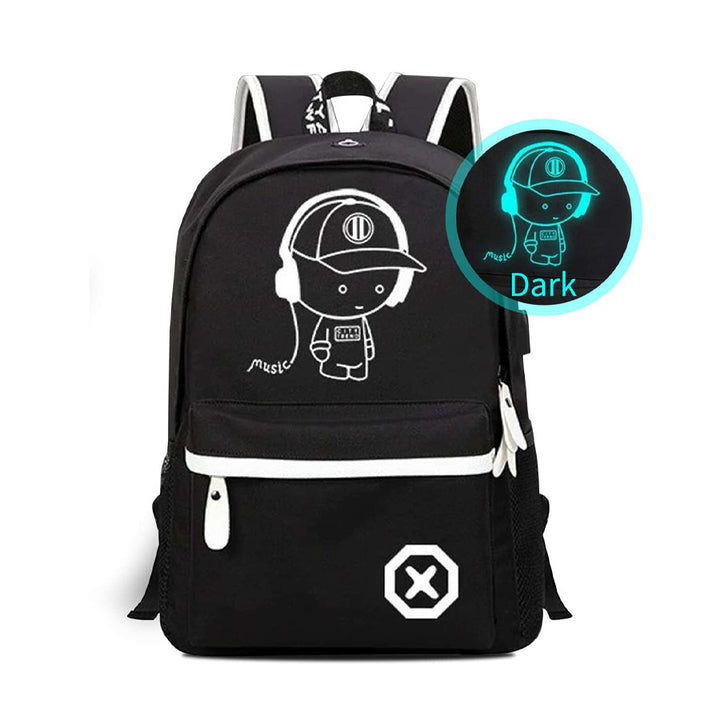 Illuminated Charging Backpack
