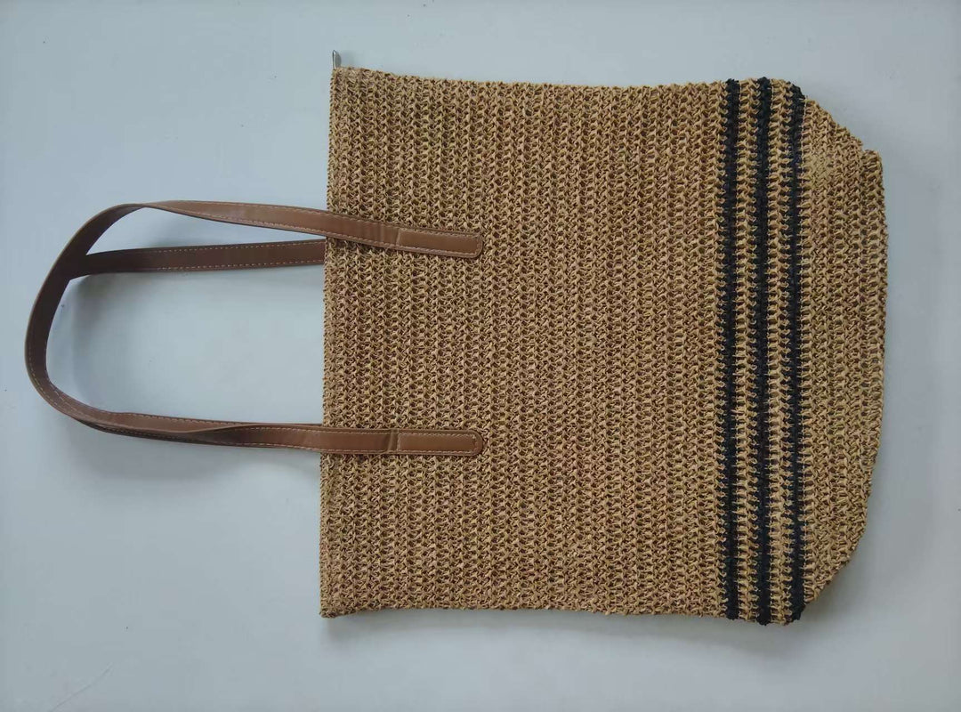 Woven Natural Material Crossbody Bag Stornfield