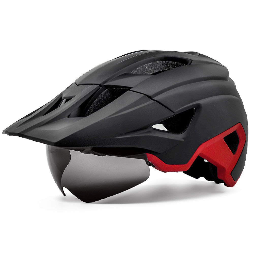 Advanced Mountain Biking Helmet with Integrated Visor Stornfield