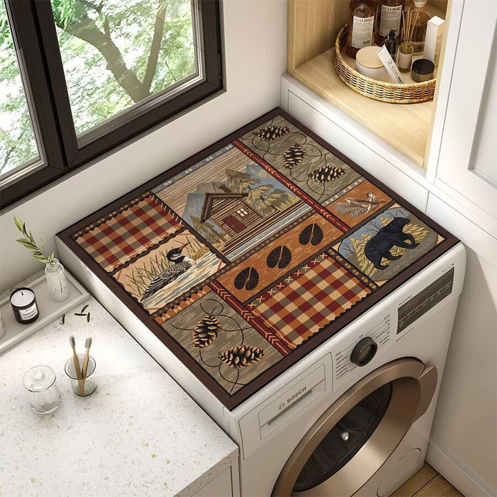 Wildlife-Themed Laundry Room Mat Stornfield