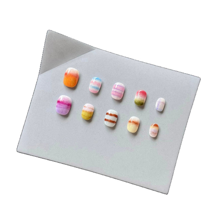 Artistic Gradient Nail Print Set