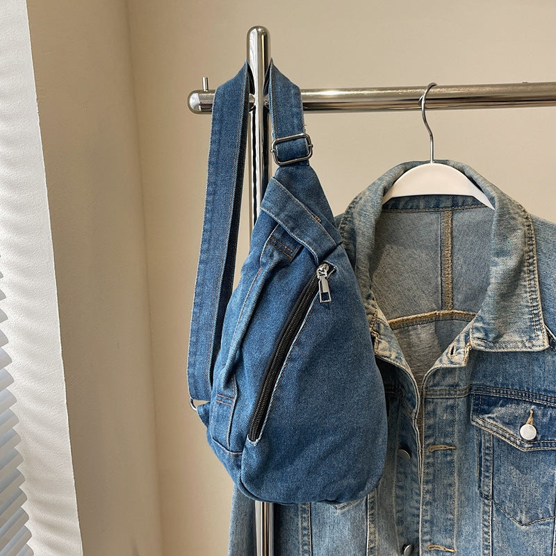 Casual Denim Sling Bag Stornfield