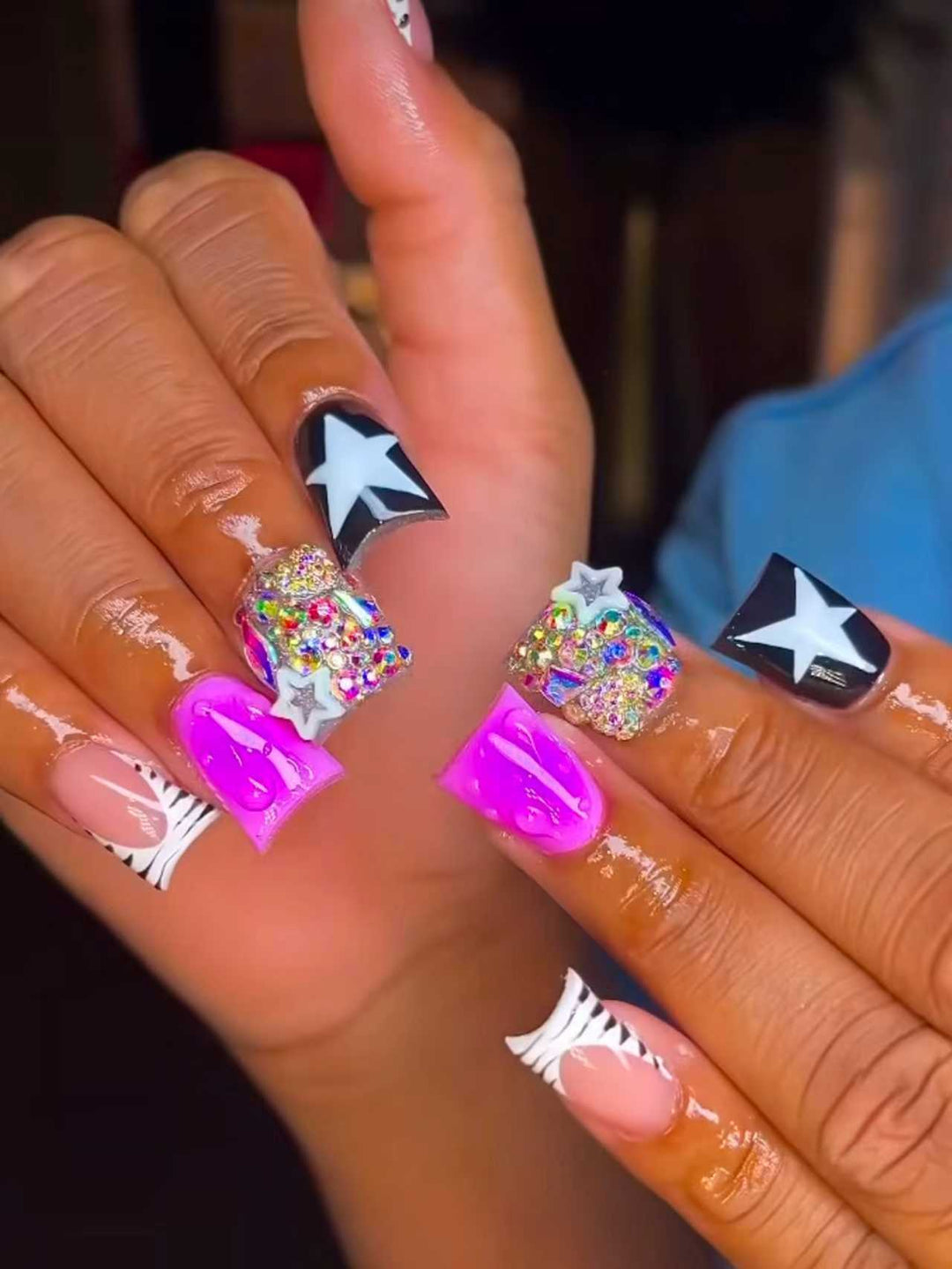 Creative Artful Press-On Nail Set Stornfield