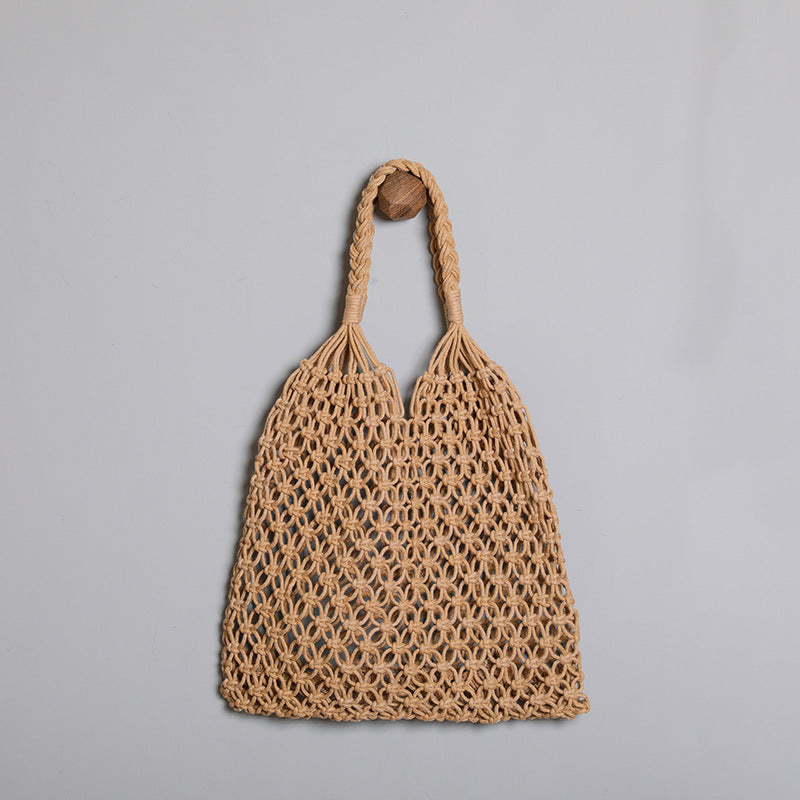Handcrafted net shopping bag Stornfield