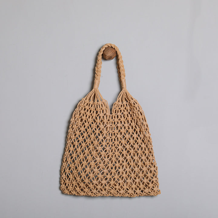 Handcrafted net shopping bag Stornfield