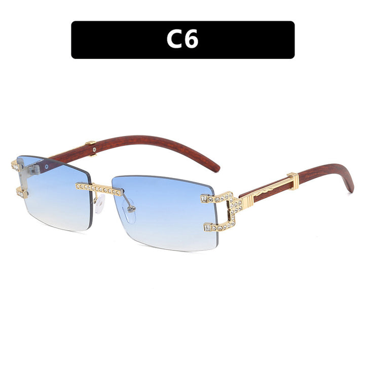 Ladies exclusive sunglasses in elegant design with rhinestone accents Stornfield